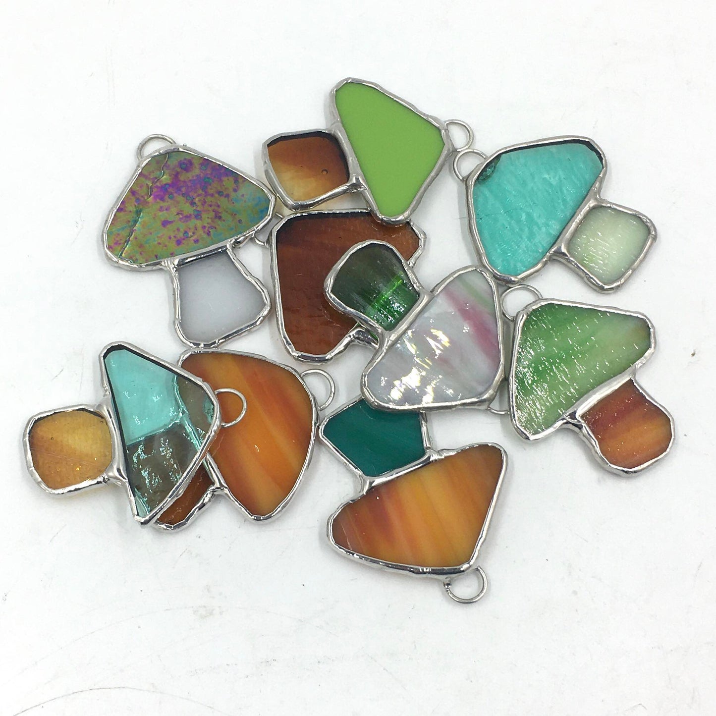 Mystery Mushroom - Stained Glass Suncatcher