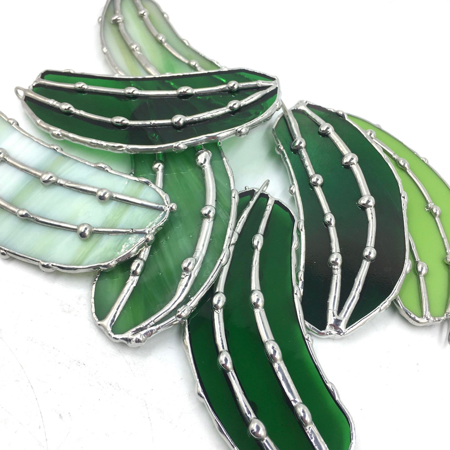 Mystery Pickle Life Sized Pickle Suncatcher