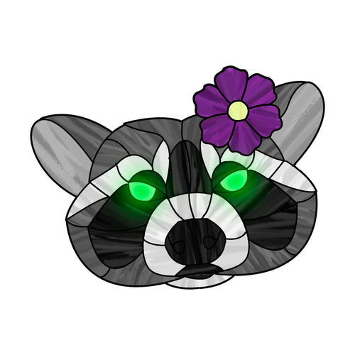 The Salty Raccoon logo