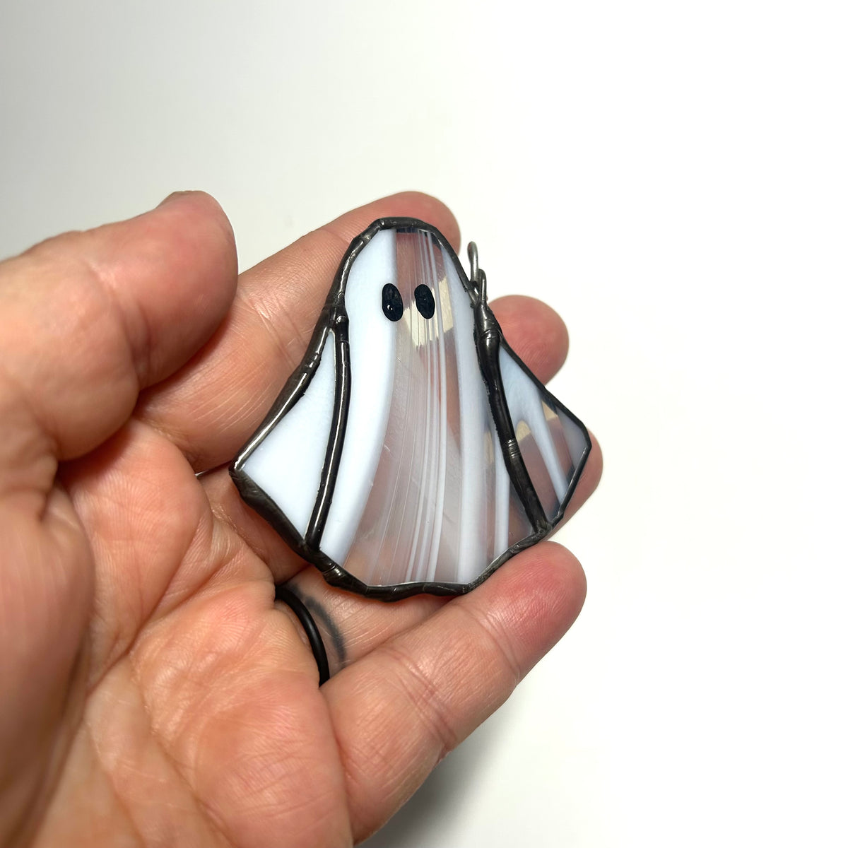 Tiny Stained Glass Ghost