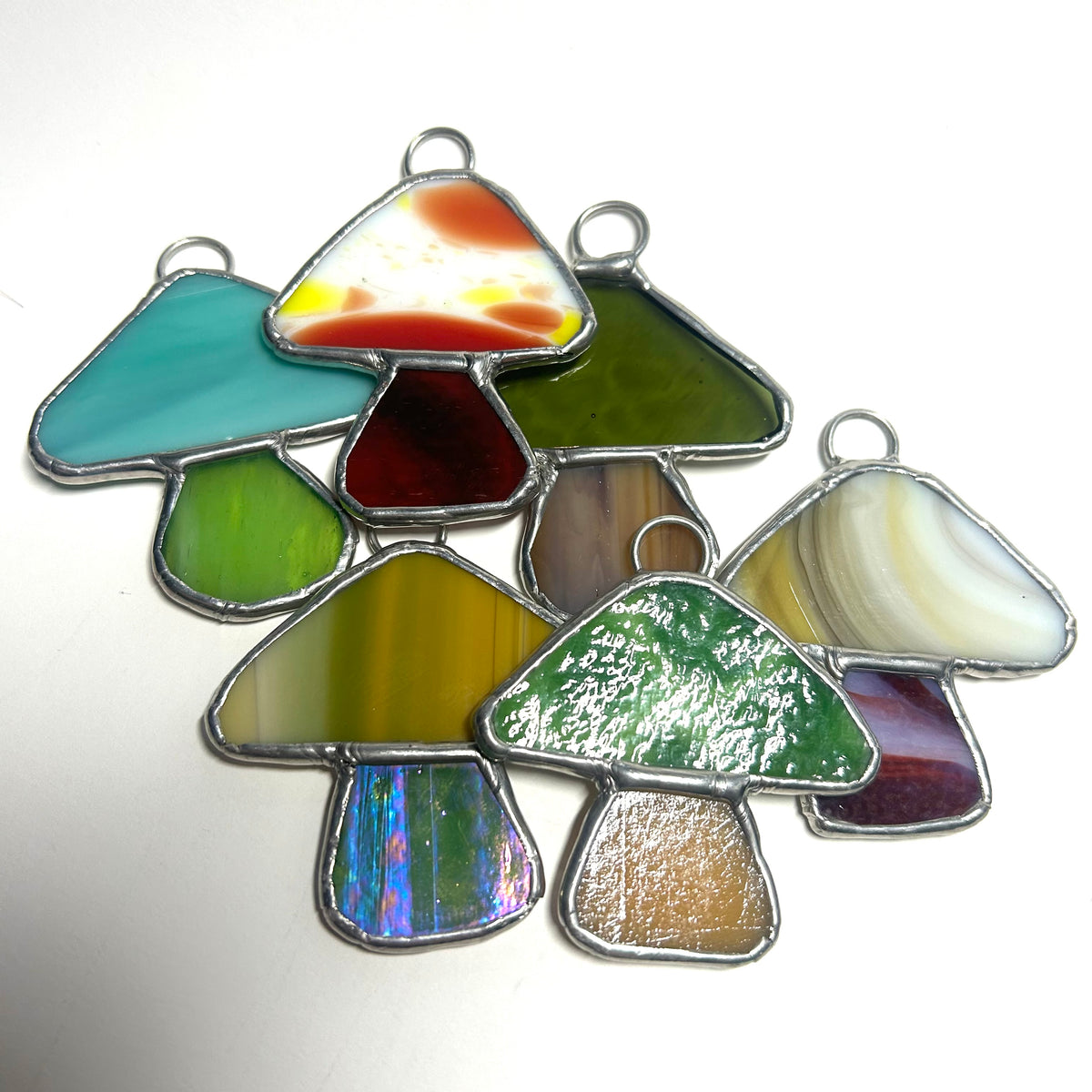 Mystery Mushroom - Stained Glass Suncatcher