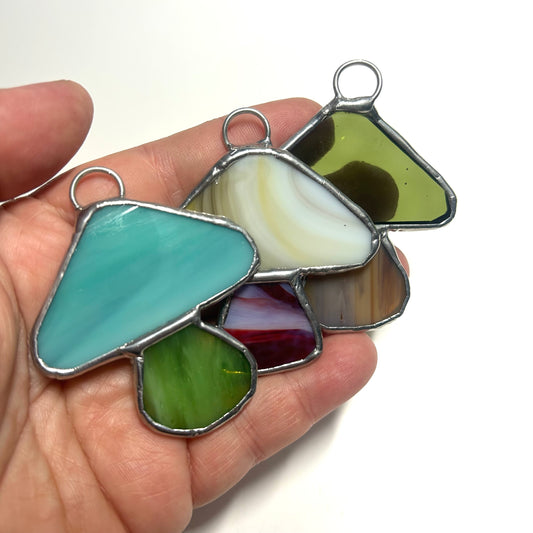 Mystery Mushroom - Stained Glass Suncatcher