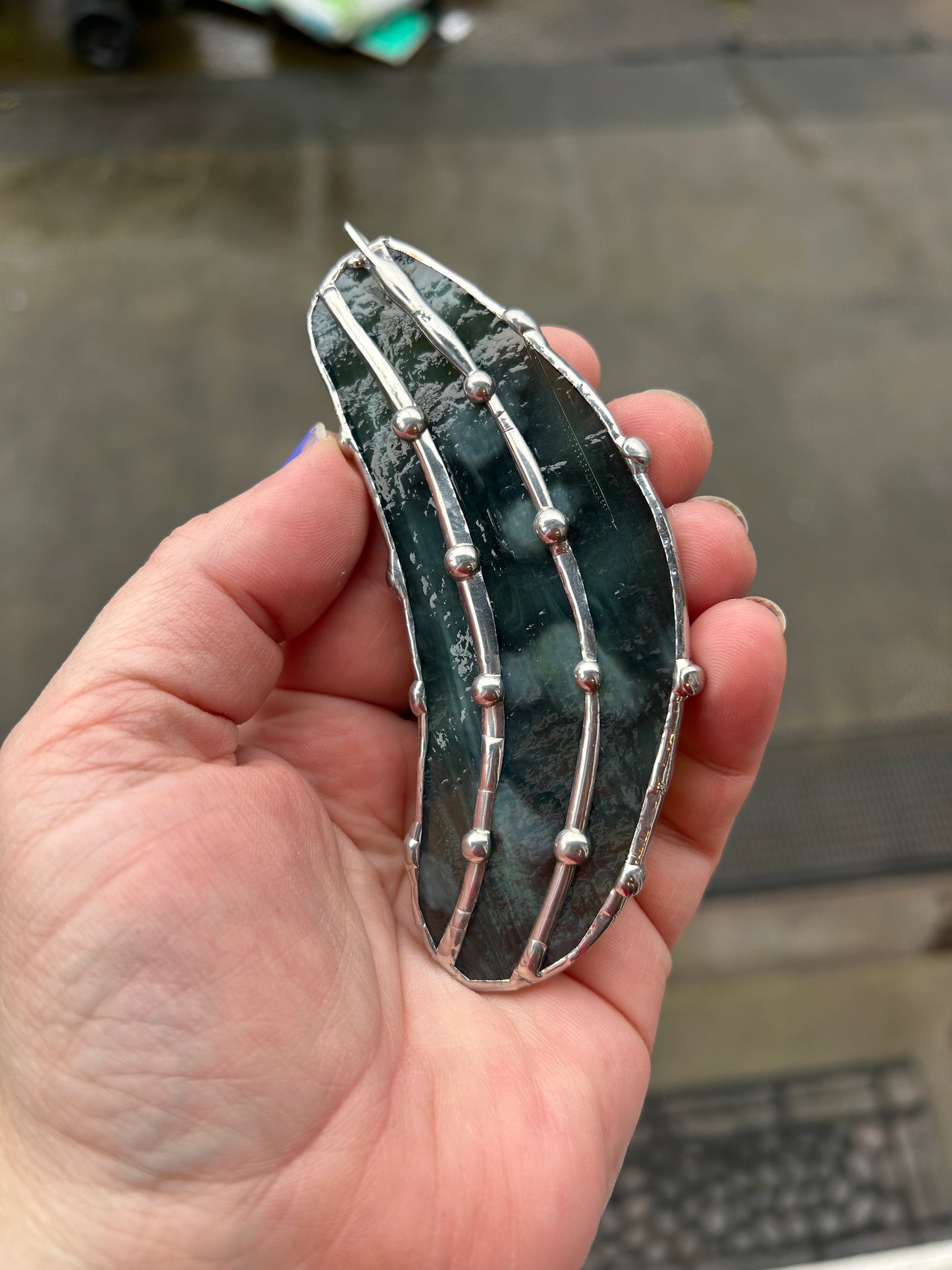 Vintage Moldy Life Sized Dill Pickle